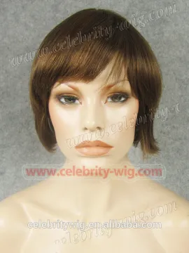 Wholesale notangle no shedding 100% human remy hair machine made wig