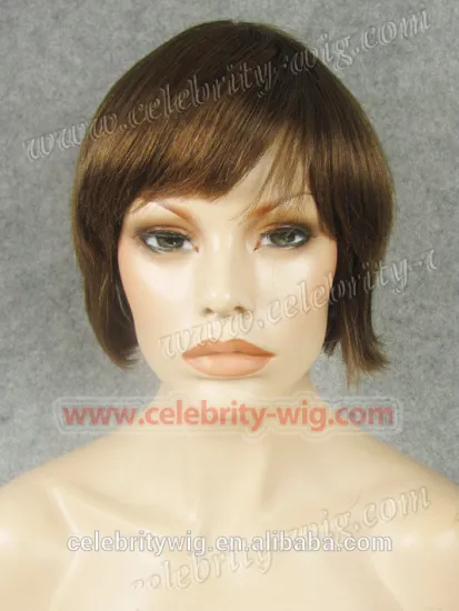Wholesale notangle no shedding 100% human remy hair machine made wig