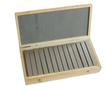 Steel Precision Parallel Blocks YD155-2, 24pcs Set for Milling Vise