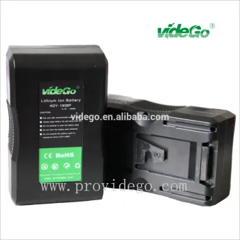 videGo LED inditation BP mount 190Wh broadcasting video Big Batteries