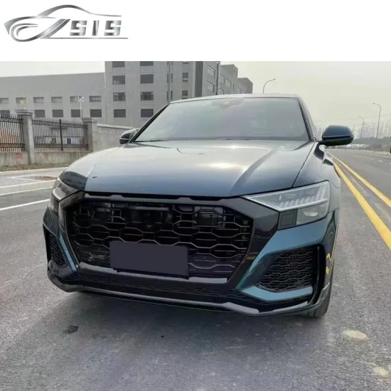 PP Plastic Car Bumpers Body Kits for Q8 2018-2020 to RSQ8 Style