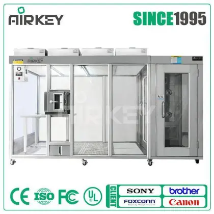 Class 1000 portable softwall clean room clean booth for refurbish mobile phone