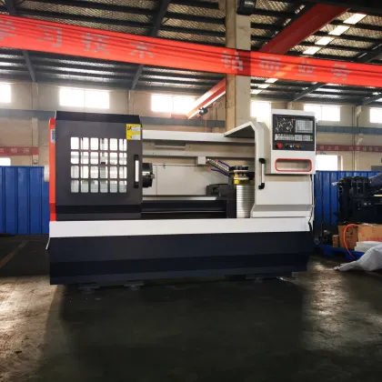 CK6152E Lathe with FANUC Electric Turret