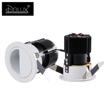 DGLUX Indoor Home Multiple Colors Anti-glare Die-cast Aluminum COB 5 Watts Ceiling LED Spotlights