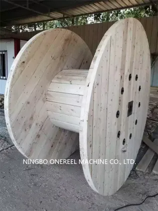 Large Wooden Spools Exported Around the World