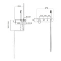 Caparplus Bad Mixer für die verdeckte Installation