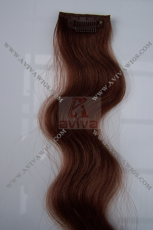 Clip Hair Extension (Body Wave-#33)