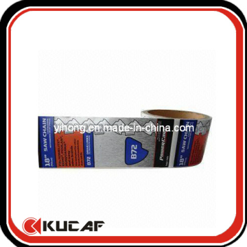 Silver Paper Sticker Labels