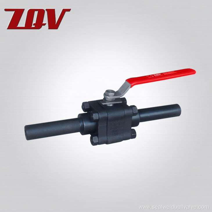 Class 800LB 1500LB 3PC Forged Steel Ball Valve