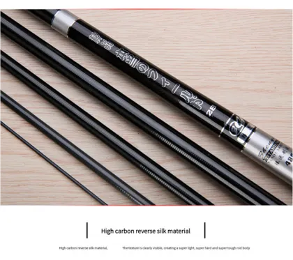 NEWMAJOR Professional Super Hard Carp & Stream Fishing Rod for Big Game Fishing (3.6m-7.2m)