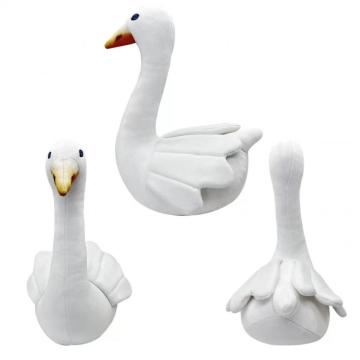 Big White Goose children's gift plush toy