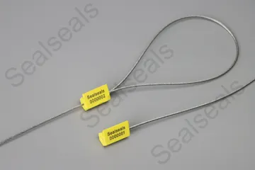 Big Flag Cable Seal in Plastic Lock Head