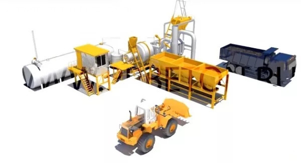 Force asphalt mixing plant 33