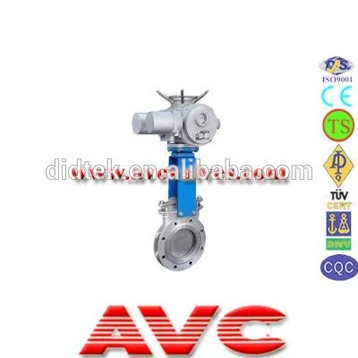 AVC Electric Actuator Knife Gate Valve