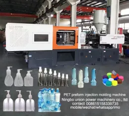PET mold injection molding machine
