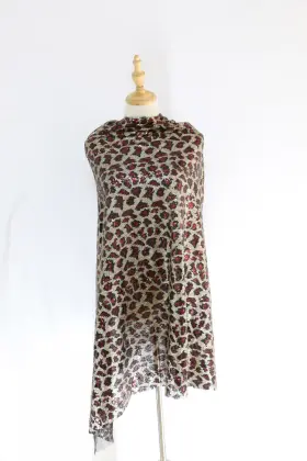 Popular tiger sequins fabric