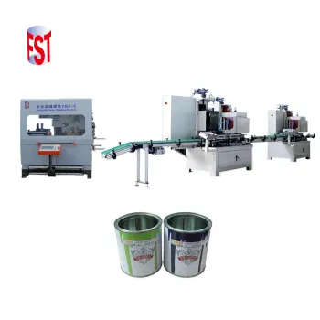 Automatic Round Paint Pail Can Making Machine