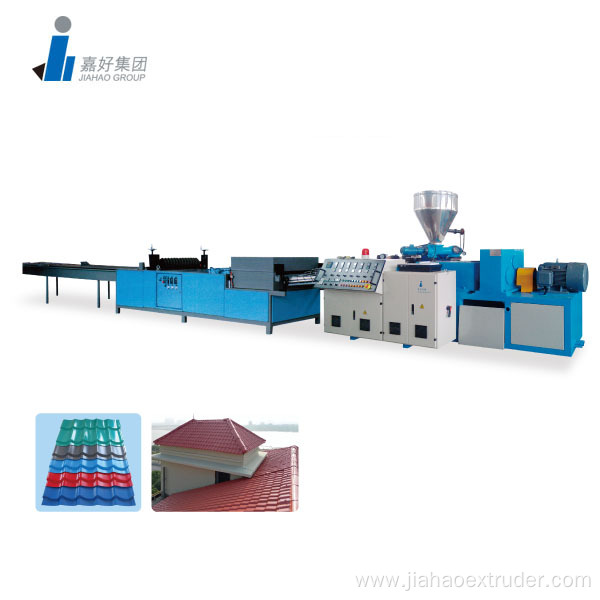 Wave Tile Extrusion Line