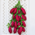 Artificial Simulation Food Vegetables Fruit PU Red Pepper Fake Lemon Vegetables For Home Restaurant Kitchen Garden Art Decor Pro