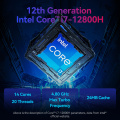 Intel Core i7 12800H PC permainan dengan RTX3050