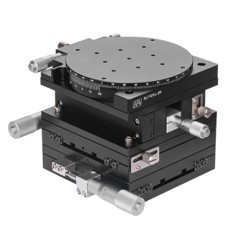 Etapă manuală cu mai multe axe din aliaj de aluminiu de înaltă precizie 125 mm