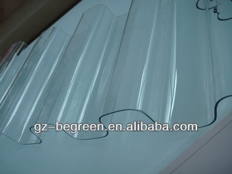 lexan clear polycarbonate roofing tile,PC transparent roof tile