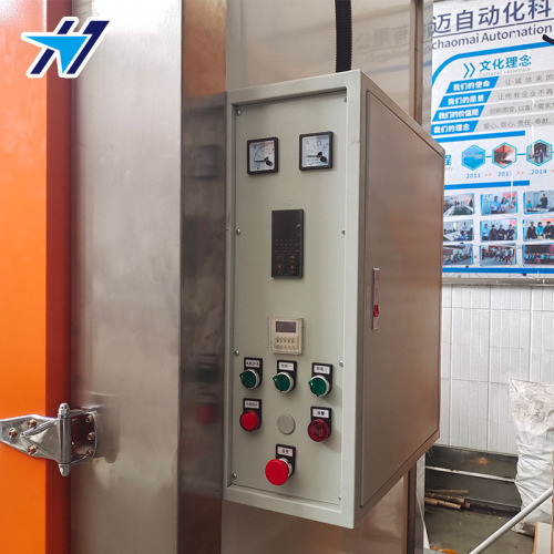 Electric heating oven for industry