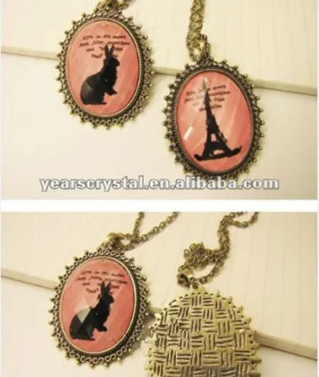special crystal necklace for sending gift(R-1361