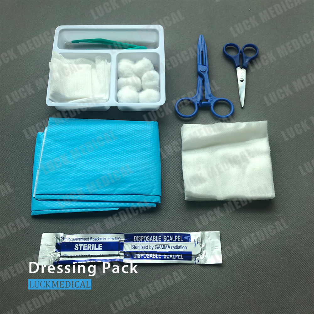 Kit di medicazione sterilizzata usa e getta