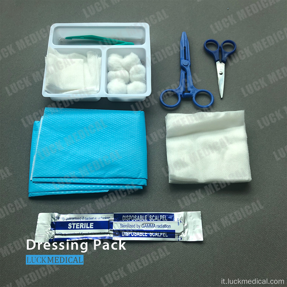 Wound Dressing Pack di base singolo di base