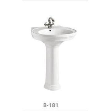 convex pedestal basin