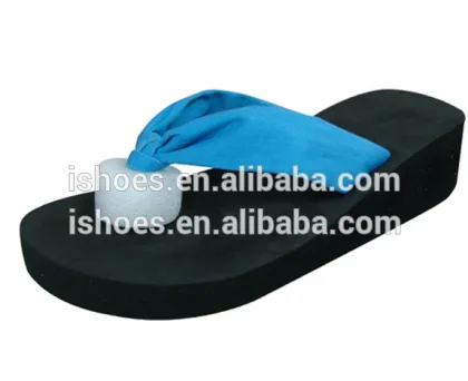 Fashion lady wedge sandals beach