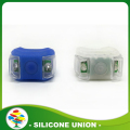 In silicone bici posteriore bicicletta luce con 2 LED