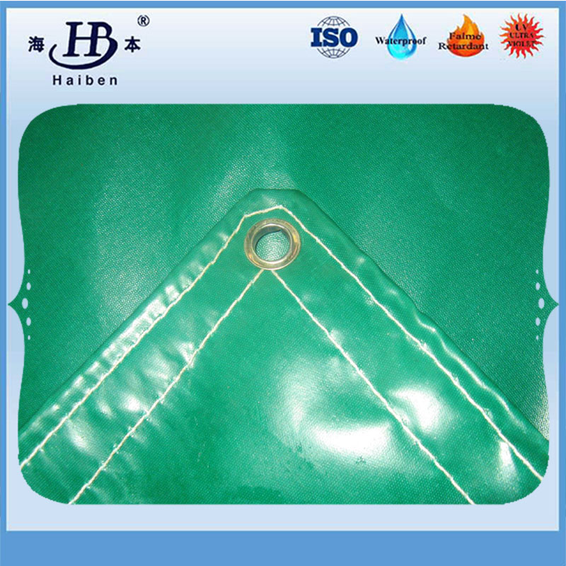 Leakproof pvc customized coated waterproof canvas tarps