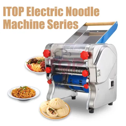 Commercial Electric Pasta Noodle Maker and Mini Noodle Cutting Machine