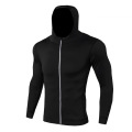 Men's autumn and winter sports shirt with hoodies