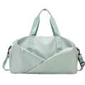 Light Green Oxford Fabric Fitness Travel Bag