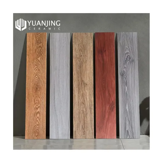 Modern 150x800mm Wooden Finish Ceramic Tiles: Enhancing Non-Slip Interior Flooring Design for Bedrooms and Beyond