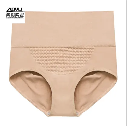 High waist honeycomb panties