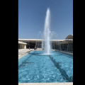 Bella fontana e cascate della piscina uzbekistan