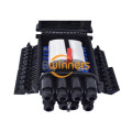 8 Round Ports Fiber Optic Splice Closure FTTH Box