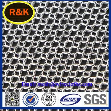 0.53mm wire welding chainmail net