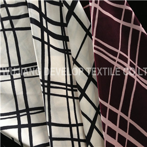 Chiffon Satin Fabric with Printing (DT5026)