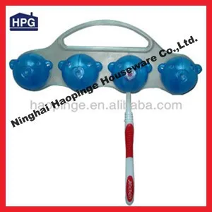 wall mount suction cup toothbrush holder