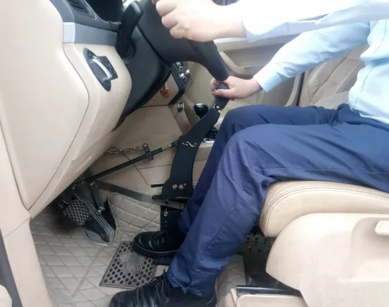 Portable Hand Control Kit for Disabled Drivers: Simplifying Car Operation for Handicapped Individuals