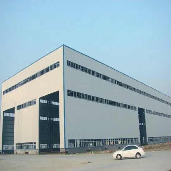 steel frame building for warehouse