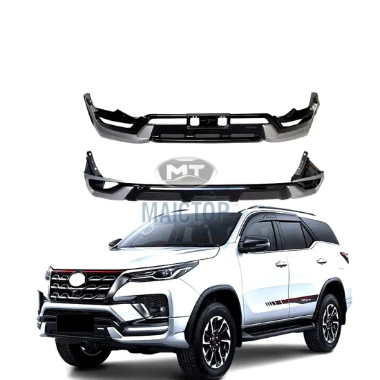 MAICTOP Car Accessories Plastic ABS Bumper Grille Body Kit for Fortuner TRD 2021
