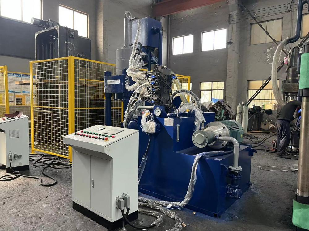 Hydraulic Aluminum Metal Chips Briquetting Press Machine