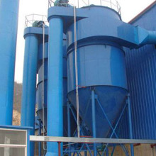 Cyclone dust remover in flour mill