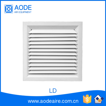 Aluminium modular exhaust air diffuser square, LD1 one way Layin Rectangular Diffuser